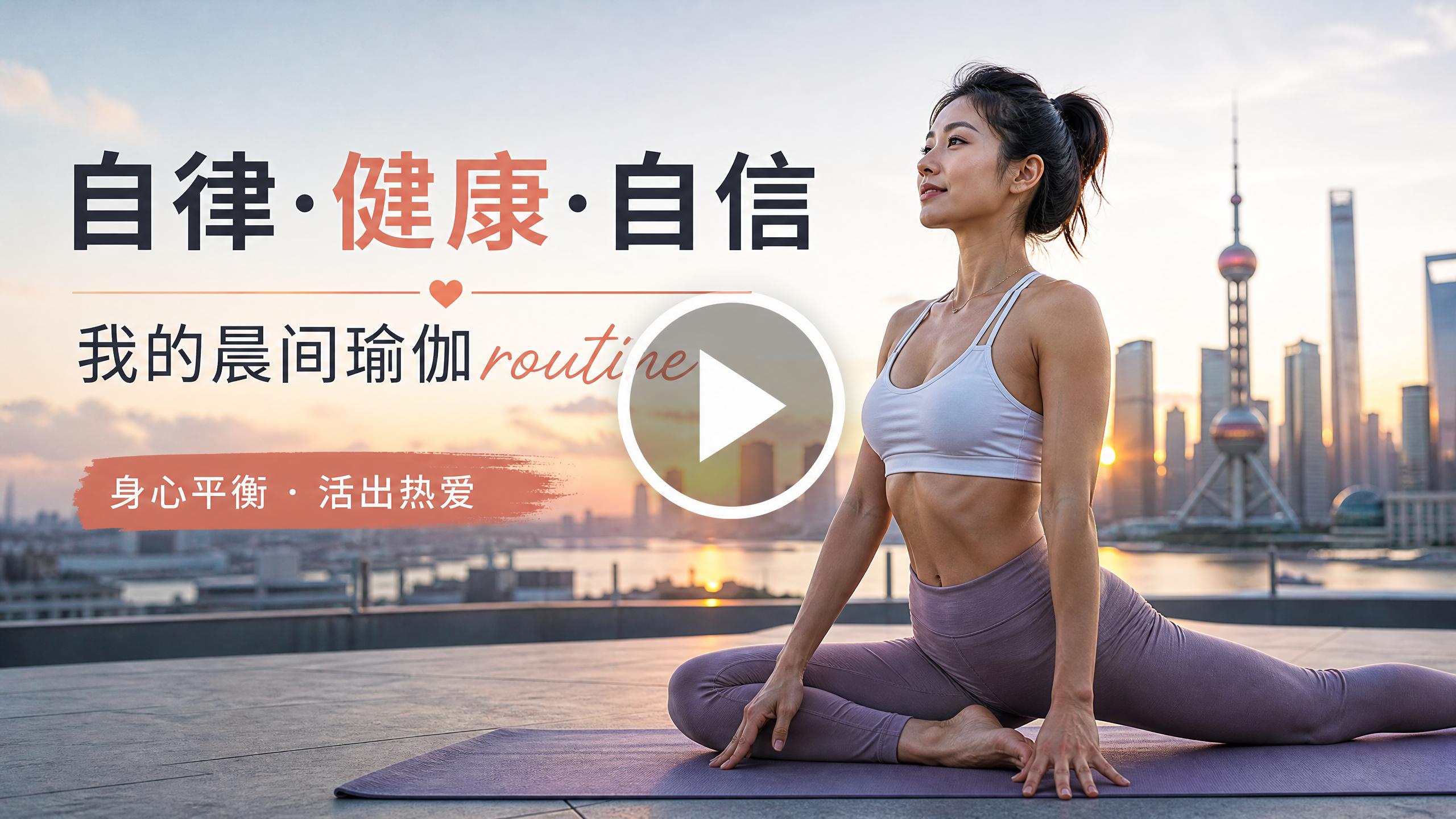 玩物社区 - 晨间瑜伽健身视频教程